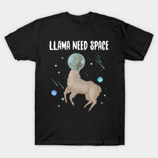 Llama Need Space T-Shirt